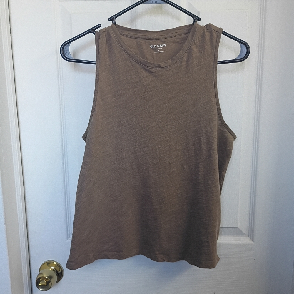Old Navy Women's Brown Tank Top